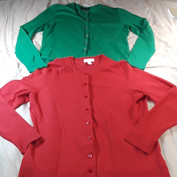 2 Sweaters Sz. Large - Picture 1 of 7